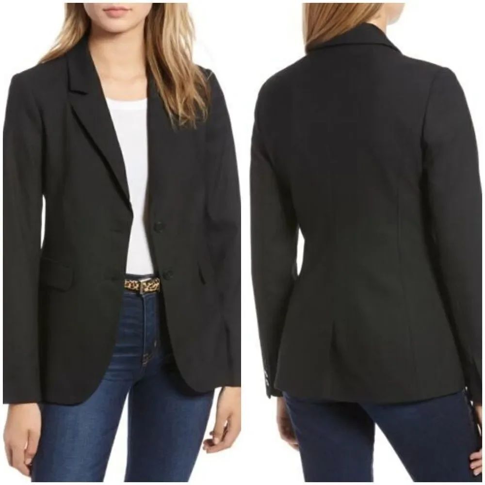 Nordstrom 1901 Original Wool Blazer sz 6 Petite